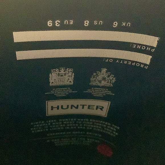 Hunter Platform Boots Knee High - RARE - Picture 5 of 6